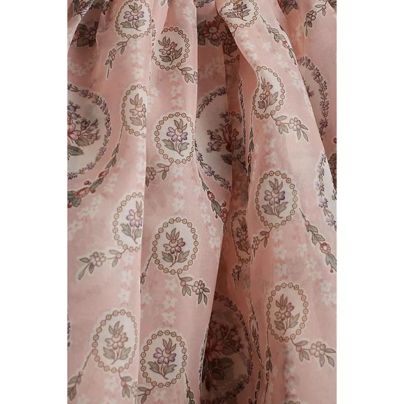 Anthropologie Selkie Rapunzel Puff Short-Sleeve Bubble Floral Mini Dress - Picture 6 of 11